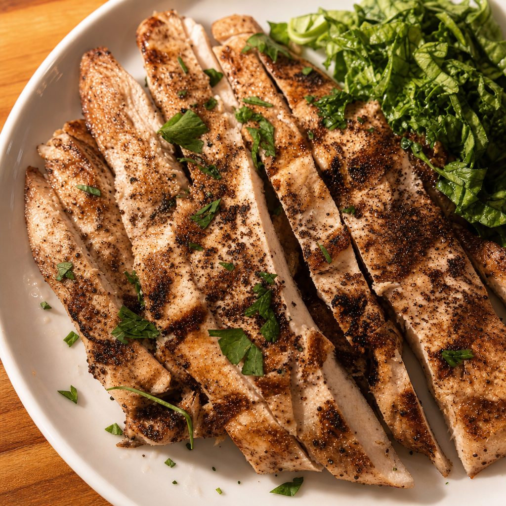 Chicken Caesar Salad.