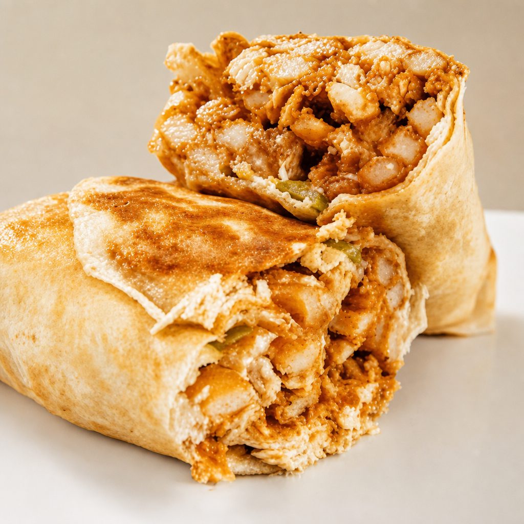 Lamb Shawarma Salad Sandwich.