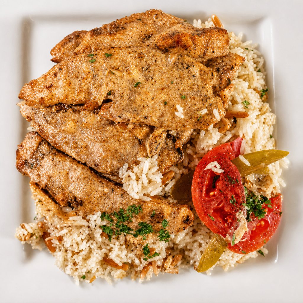 Chicken with Lemon and Oregano.