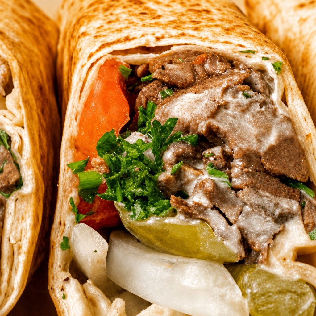 Shawarma Sandwich.
