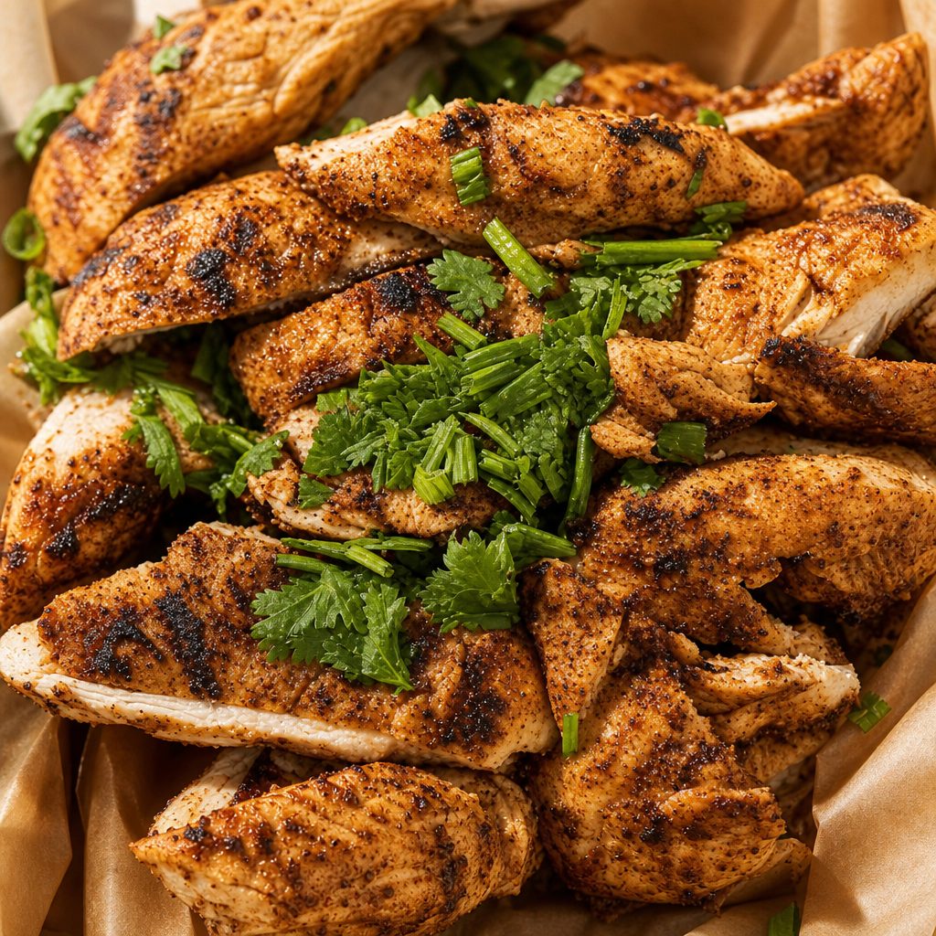 Chicken Greek Fattoush Salad.
