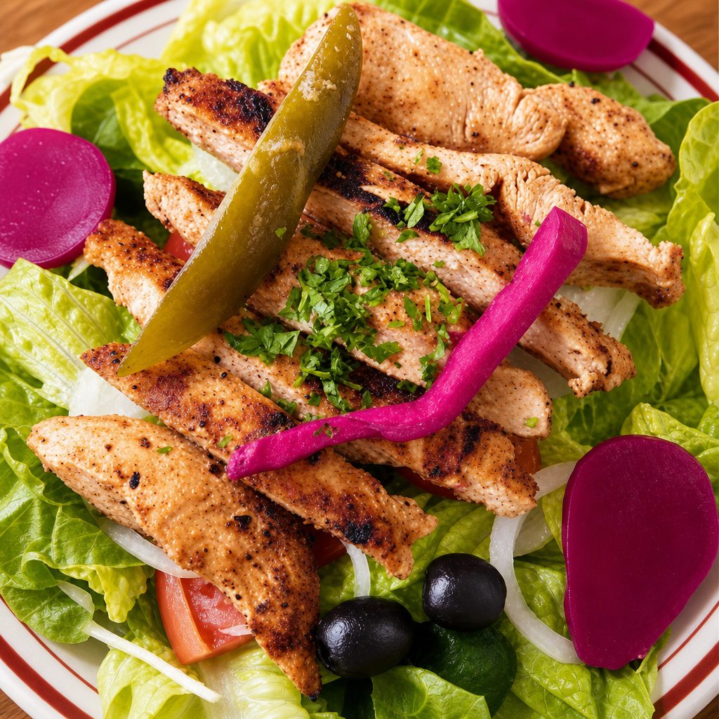 Chicken Greek Salad.